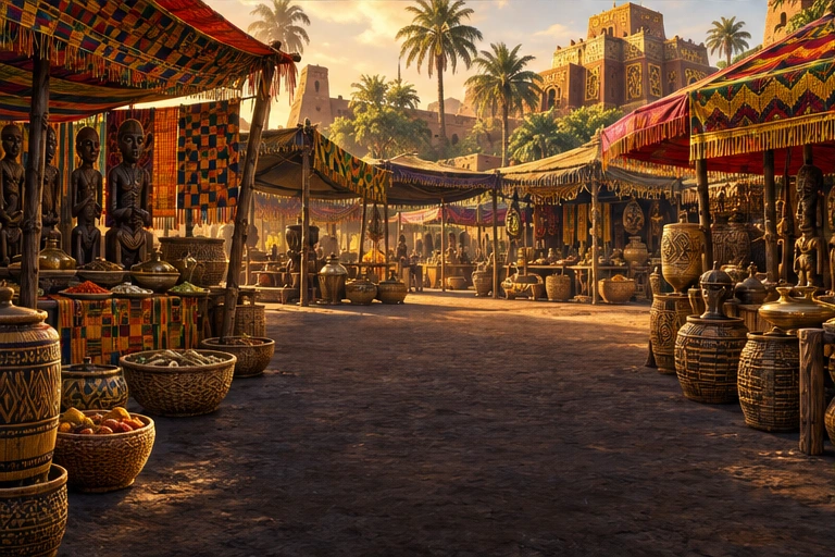Akan artisan market